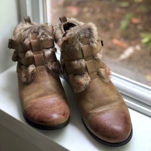 Pre-loved Furry Forever 21 boots